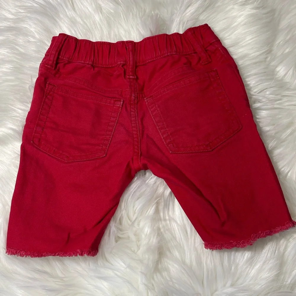 GAP Denim Youth Boy Size 5 Raw Hem Shorts